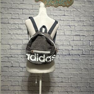 Adidas Linear mini backpack- jersey onix/ white/ rose gold